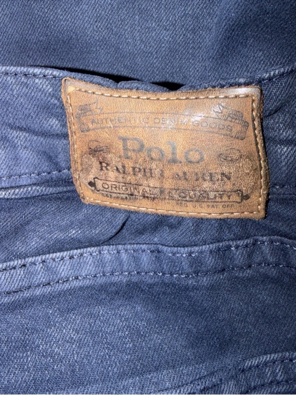 POLO RALPH LAUREN SULLIVAN SLIM FIT JEANS 35X33 - Picture 3 of 6